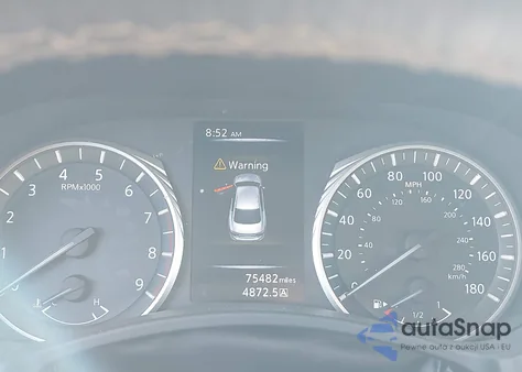 2019 Infiniti Q50 3.0T Luxe z USA, uszkodzony, nr VIN JN1EV7AR3KM553138